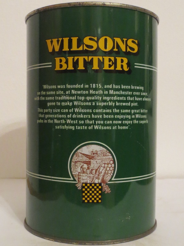 WILSONS BITTER (222cl)