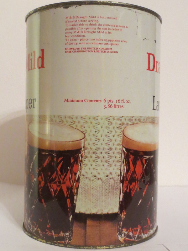 M & B Draught Mild Large Bumper (386cl)
