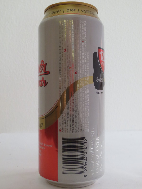 Budweiser Budvar 120 B:STORY 1895-2015 (50cl) (B/O)