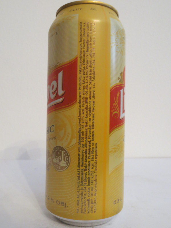 Litovel CLASSIC PALE BEER (50cl) (B/O)