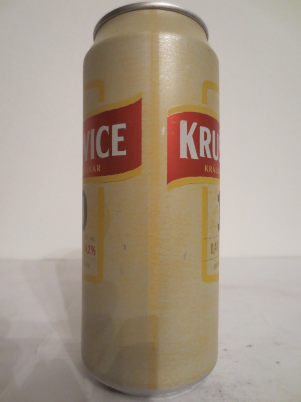 KRUŠOVICE KRÁLOVSKÝ PIVOVAR 10 (40cl) - matná verze č.1