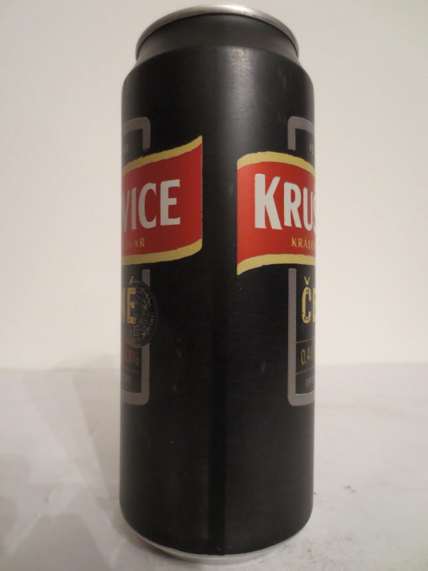 KRUŠOVICE KRÁLOVSKÝ PIVOVAR ČERNÉ (40cl) - matná verze