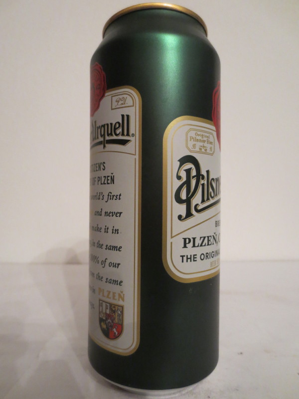 Pilsner Urquell BREWED IN PLZEŇ, CZECH THE ORIGINAL PILSNER (50cl) (B/O)