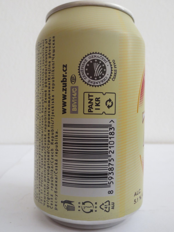 ZUBR PREMIUM č.1 (33cl) (B/O) 