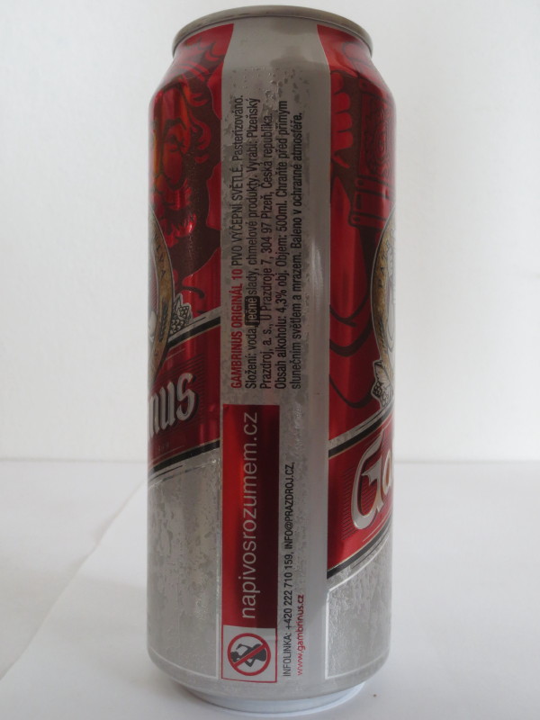 Gambrinus 10 Originál č.1 (50cl) (B/O)