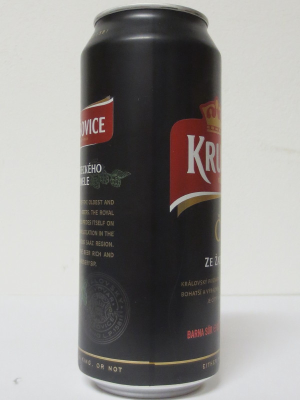 KRUŠOVICE ČERNÉ ZE ŽATECKÉHO CHMELE (50cl)