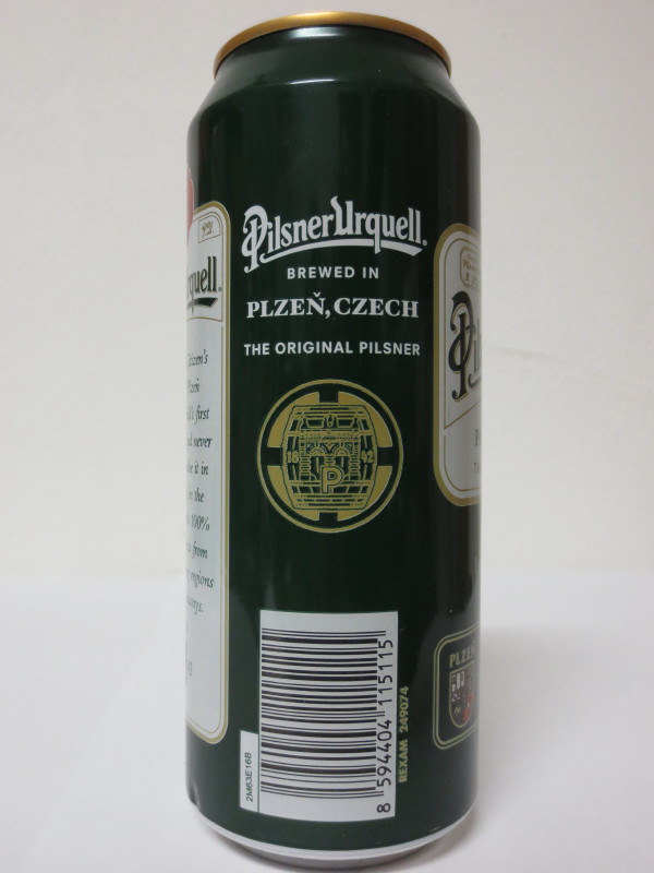 Pilsner Urquell BREWED IN PLZEŇ, CZECH THE ORIGINAL PILSNER IMPORTED (50cl) Nr.2