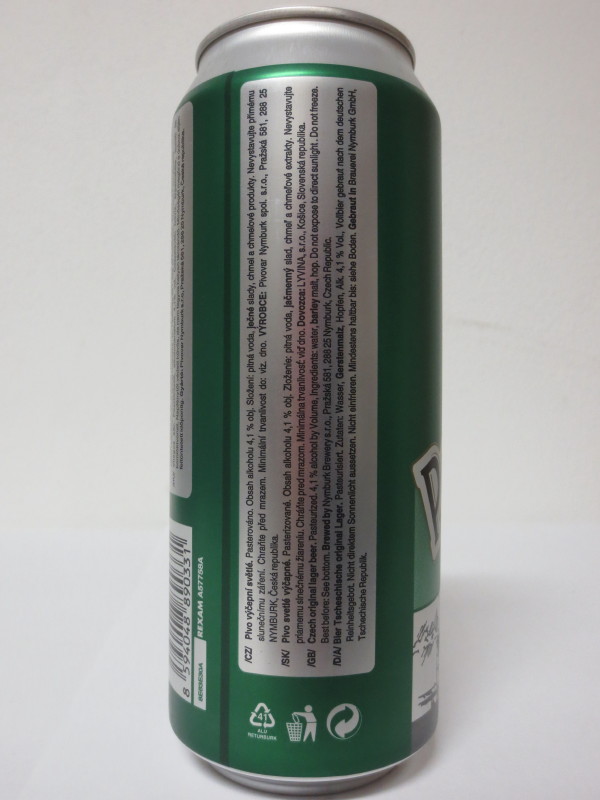 POSTŘIŽINSKÉ Pivo výčepní světlé (50cl) (B/O) č.1