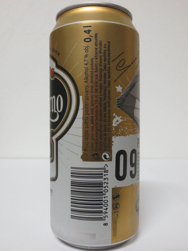 Starobrno MEDIUM Morava fandíme srdcem 09 PETR ŠVANCARA (40cl)