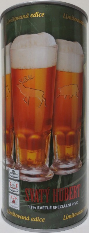Svijany SVATÝ HUBERT Světlé speciální pivo 13% (200cl) č.1 