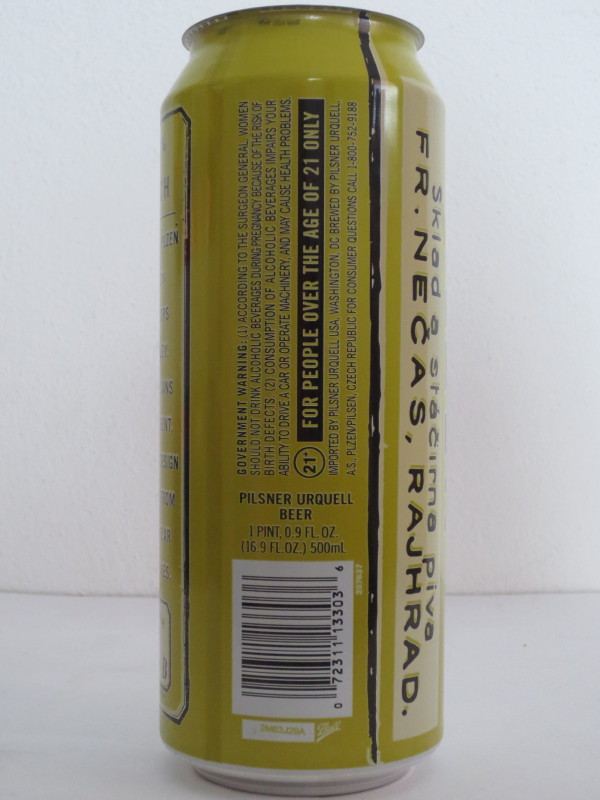 Pilsner Urquell MĚŠŤANSKÝ PIVOVAR PLZEŇ (50cl) (T/O)