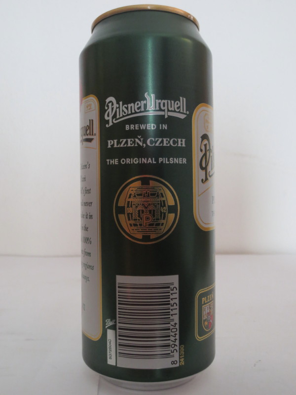 Pilsner Urquell BREWED IN PLZEŇ,CZECH THE ORIGINAL PILSNER IMPORTED (50cl) (T/O) č.1