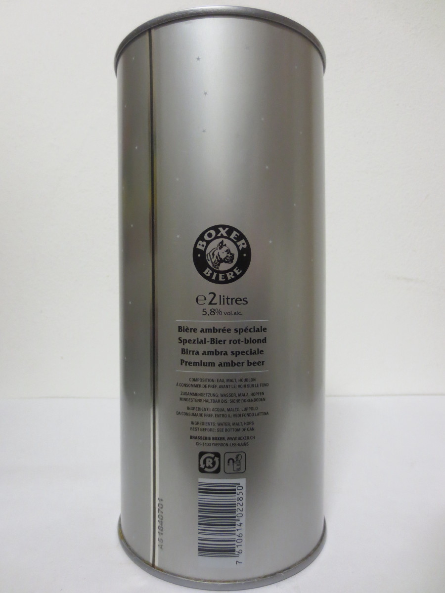 BOXER BIÉRE DE FETE (200cl)