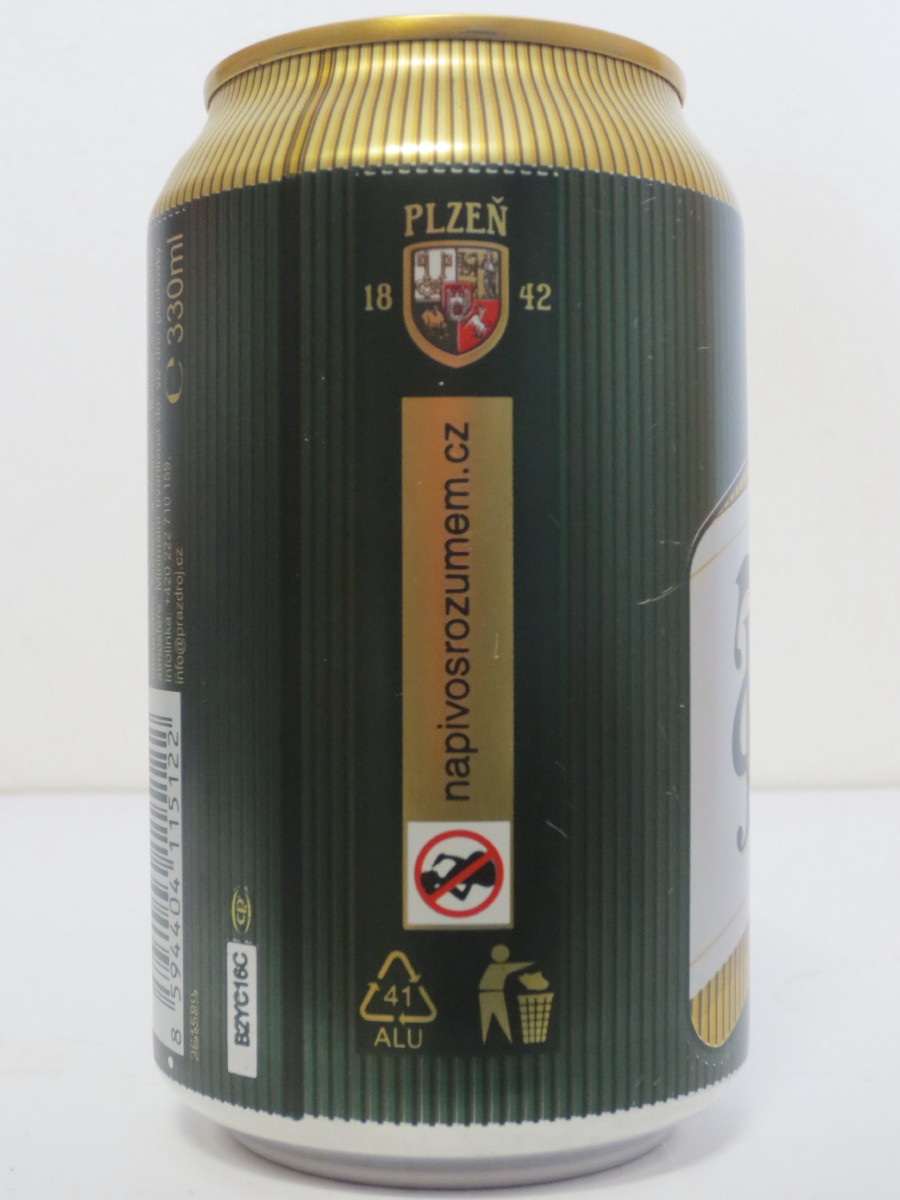Pilsner Urquell BREWED IN PLZEŇ.CZECH Nr.2 (33cl) (B/O)