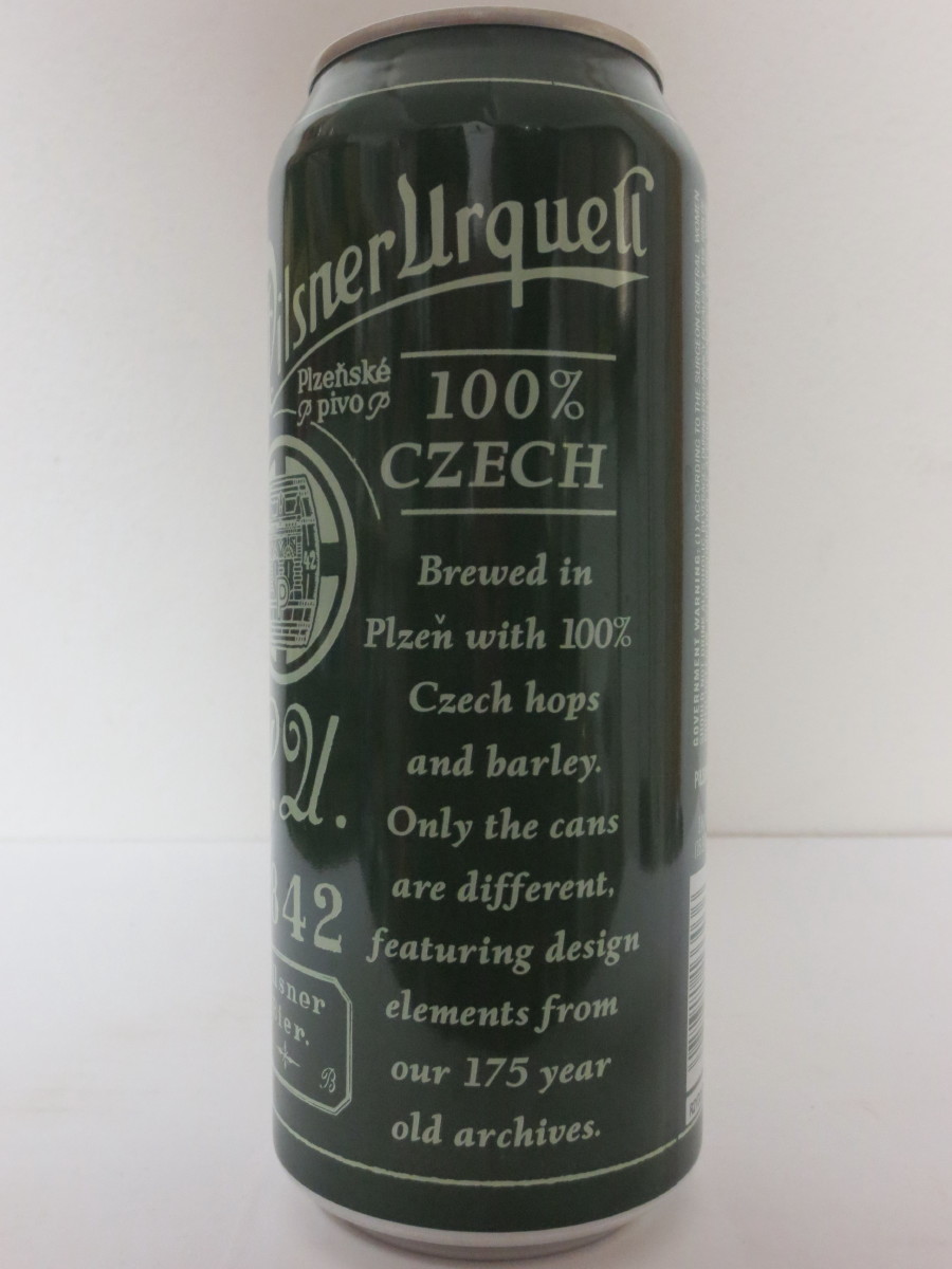 Original Pilsner Bier PLZEŇ CZECH 175 Anniversary (50cl)