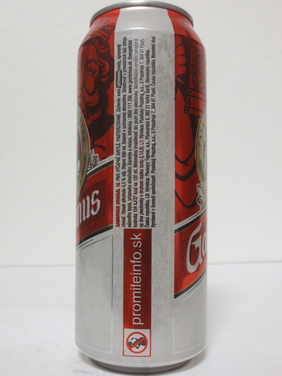 Gambrinus 10 Original č.2 (50cl) (B/O)