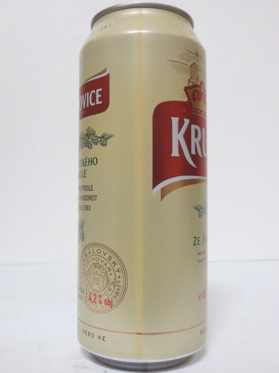 KRUŠOVICE KRÁLOVSKÝ PIVOVAR 10 ZE ŽATECKÉHO CHMELE (50cl) (B/O)
