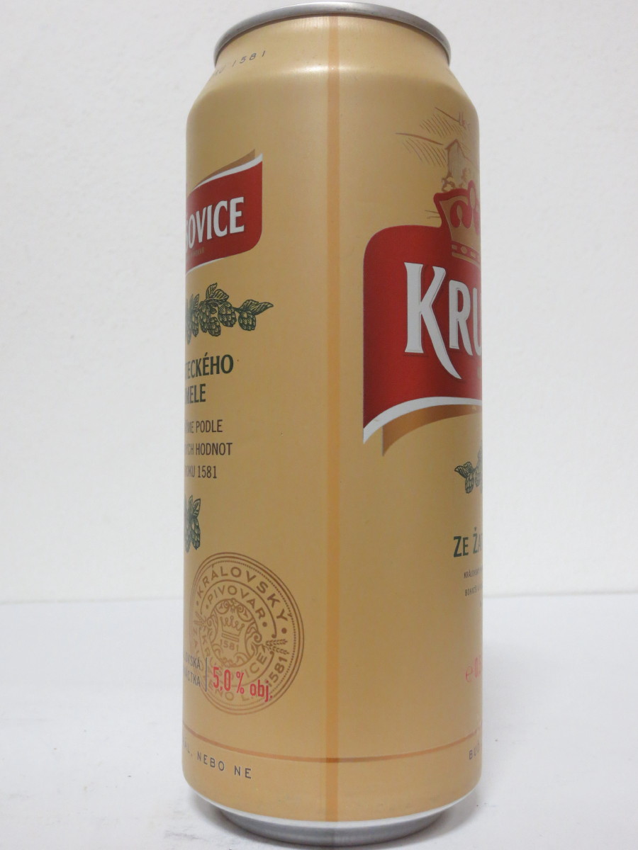KRUŠOVICE KRÁLOVSKÝ PIVOVAR 12 ZE ŽATECKÉHO CHMELE (0,5L) (B/O)