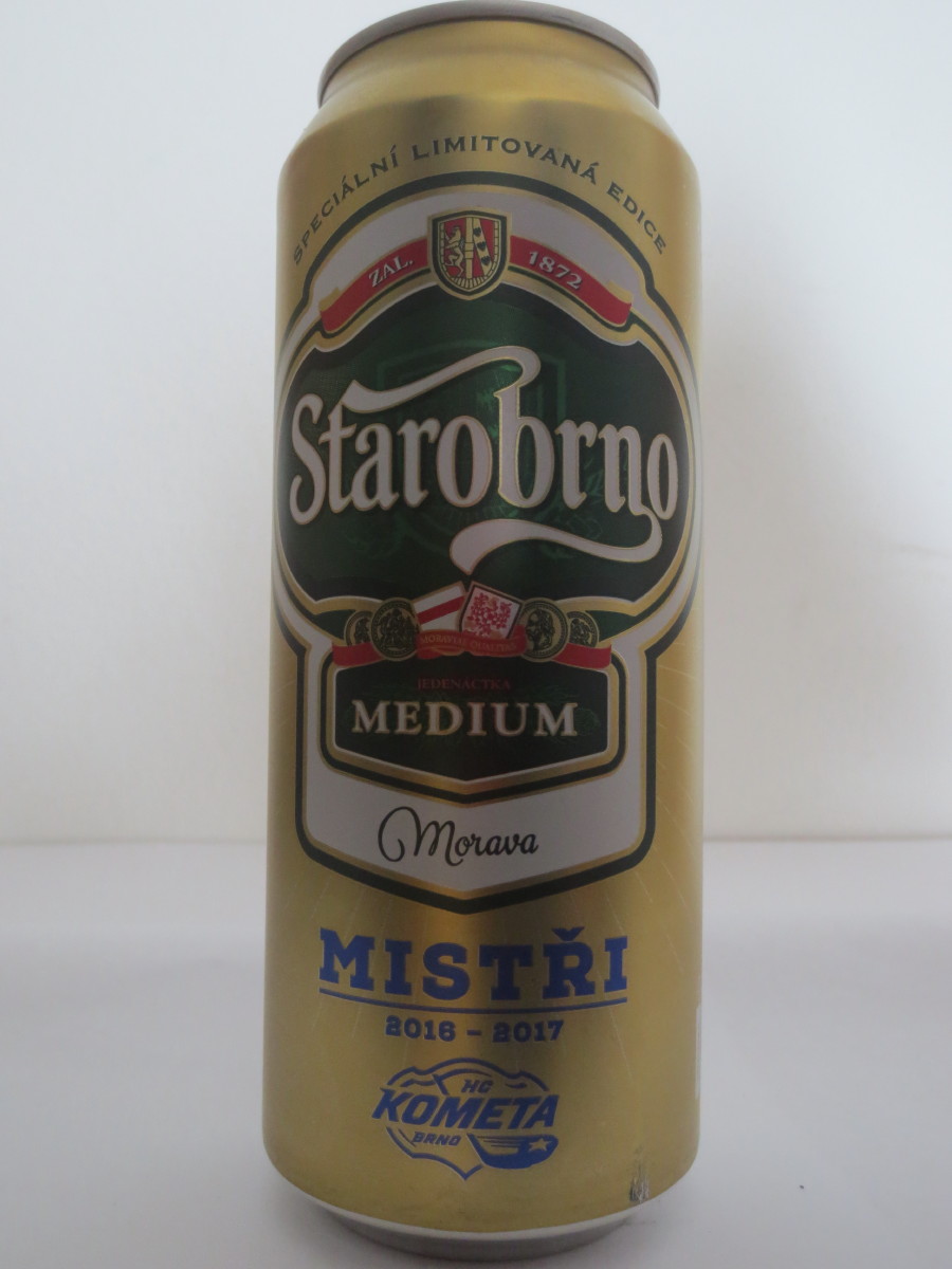 Starobrno MEDIUM Morava MISTŘI 2016-2017 KOMETA - 63 - ONDŘEJ NĚMEC (50cl) (B/O)
