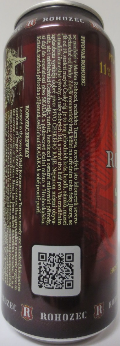 ROHOZEC Skalák SVĚTLÝ LEŽÁK (50cl) (B/O) č.1