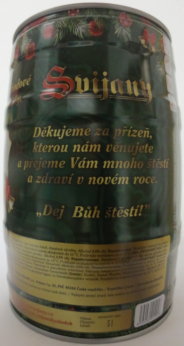 Svijany SVIJANSKÝ MÁZ ŠŤASTNÝ A VESELÝ 