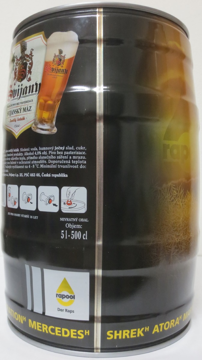 Svijany SVIJANSKÝ MÁZ rapol Der Raps VÝNOSY DĚLAJÍ PŘÁTELE.