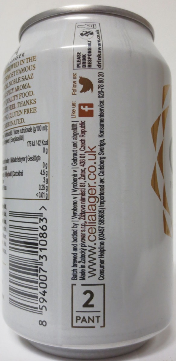 ORGANIC CELIA PREMIUM CZECH LAGER EXPORT (33cl) (B/O) č.2