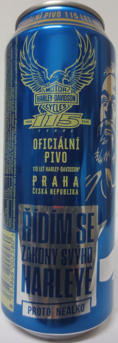 Staropramen NEALKO 6 cans HARLEY (50cl) (B/O) č.3