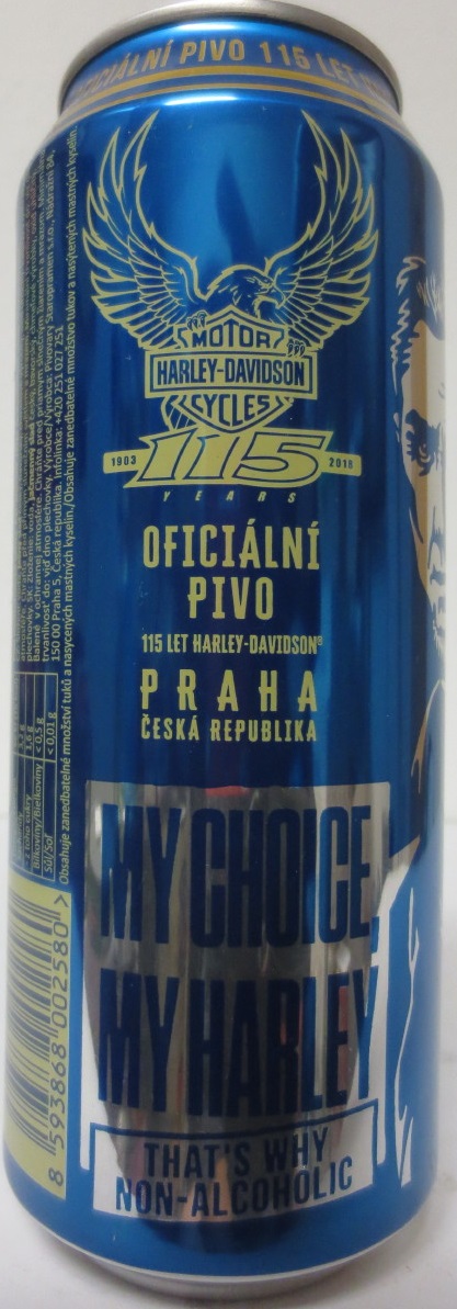 Staropramen NEALKO 6 cans HARLEY (50cl) (B/O) č.4