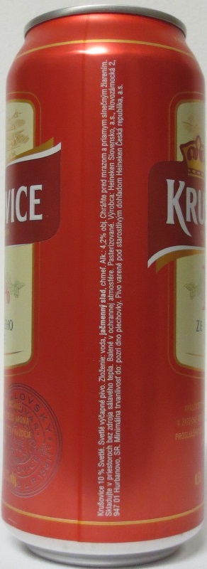 KRUŠOVICE 10% ZE ŽATECKÉHO CHMELE (50cl) (B/O) č.1