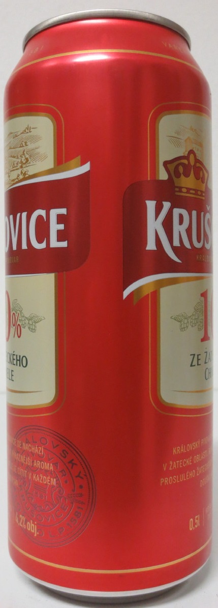 KRUŠOVICE 10% ZE ŽATECKÉHO CHMELE (50cl) (B/O) č.2