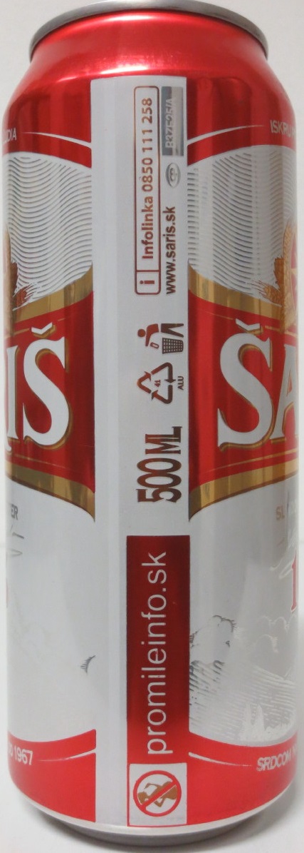 ŠARIŠ 10% (50cl) (B/O) č.2