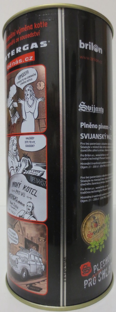 Svijany SVIJANSKÝ MÁZ INTERGAS GAS GANG zatopíme všem www.gasgang.cz (200cl)