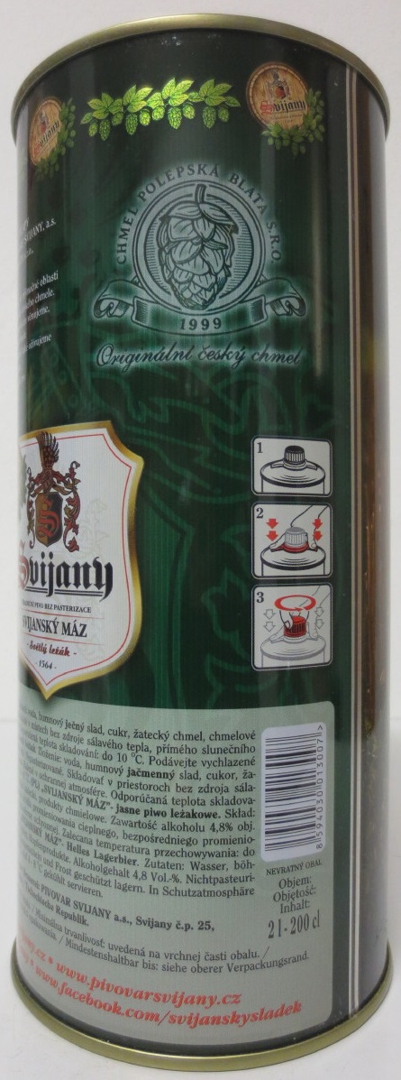 Svijany SVIJANSKÝ MÁZ dívky z kalendáře č.02/2018 (200cl)