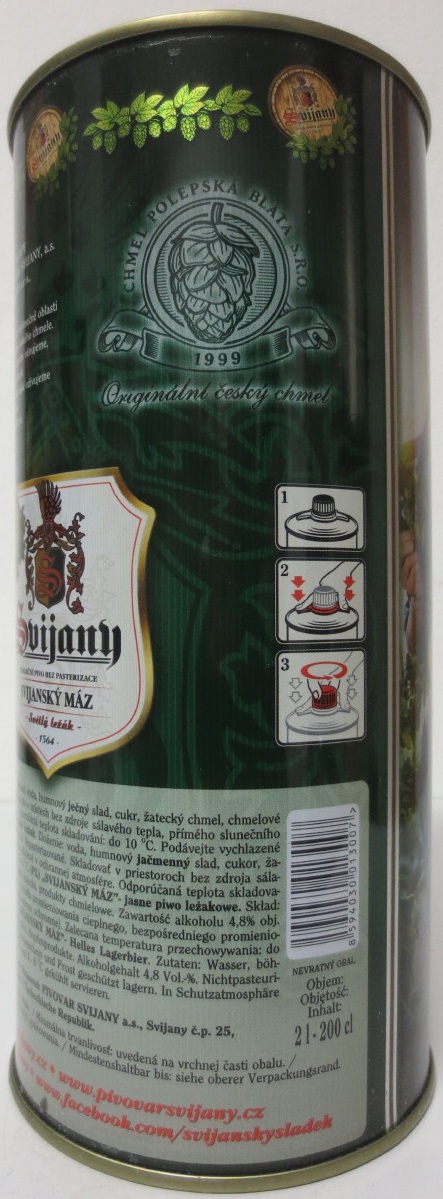 Svijany SVIJANSKÝ MÁZ dívky z kalendářeč. 05/2018 (200cl)