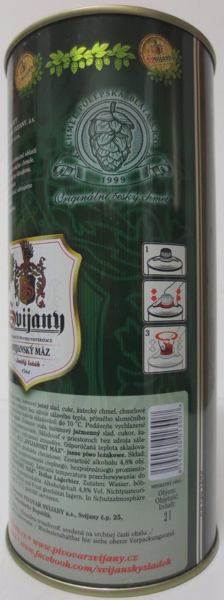 Svijany SVIJANSKÝ MÁz dívky z kalendáře č.11/2018 (200cl)