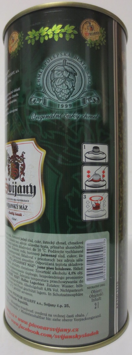 Svijany SVIJANSKÝ MÁZ dívky z kalendáře č.12/2018 (200cl)