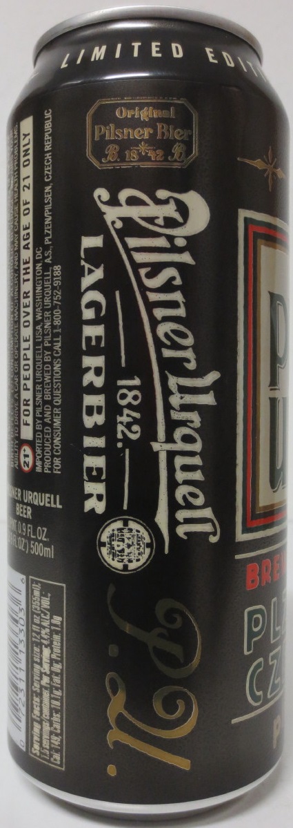 PILSNER URQUELL BREWED IN PLZEŇ CZECH (50cl) (T/O)