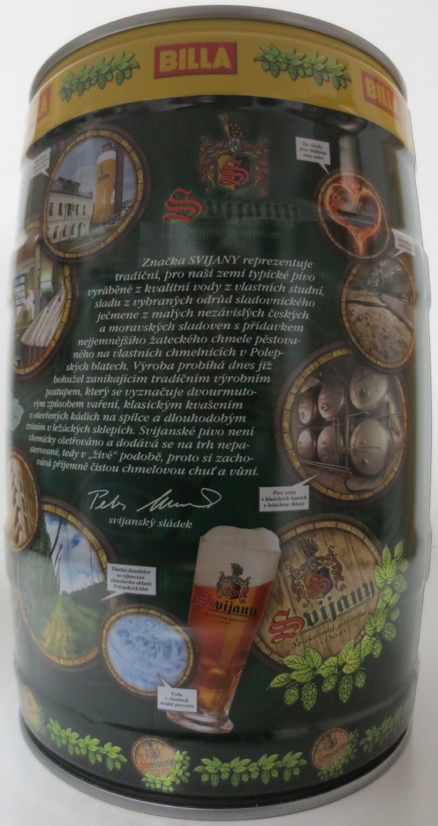 Svijany SVIJANSKÝ MÁZ - Světlý ležák - 1564 - BILLA