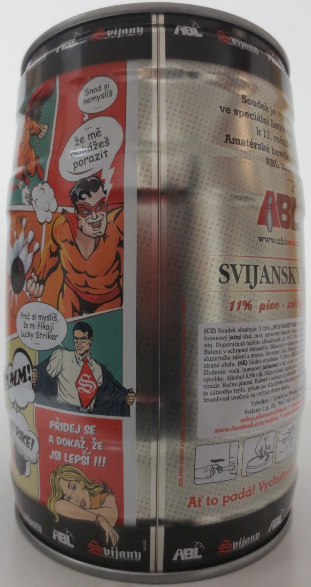 Svijany SVIJANSKÝ MÁZ 17.ROČNÍK AMATERSKÉ BOWLINGOVÉ LIGY (5L) č.1