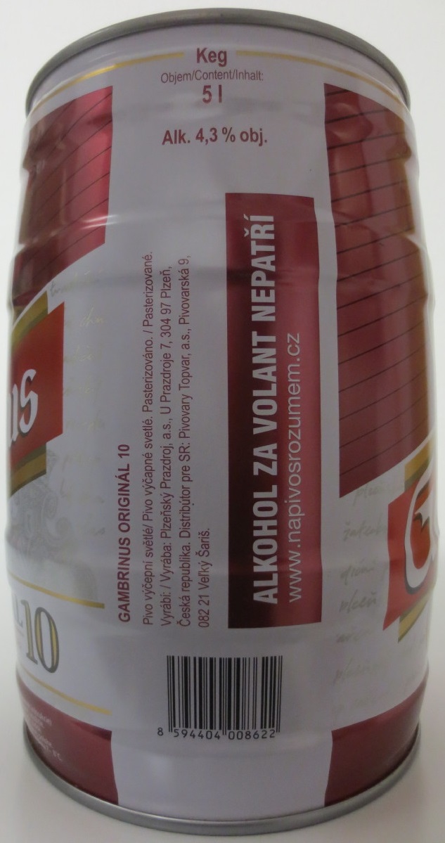Gambrinus ORIGINÁL 10 č.2