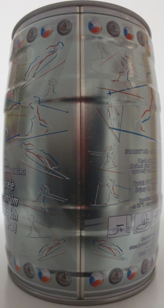 Svijany SVIJANSKÝ MÁZ Pivo světlý ležák 11% MS 2009 LIBEREC (5L) č.1