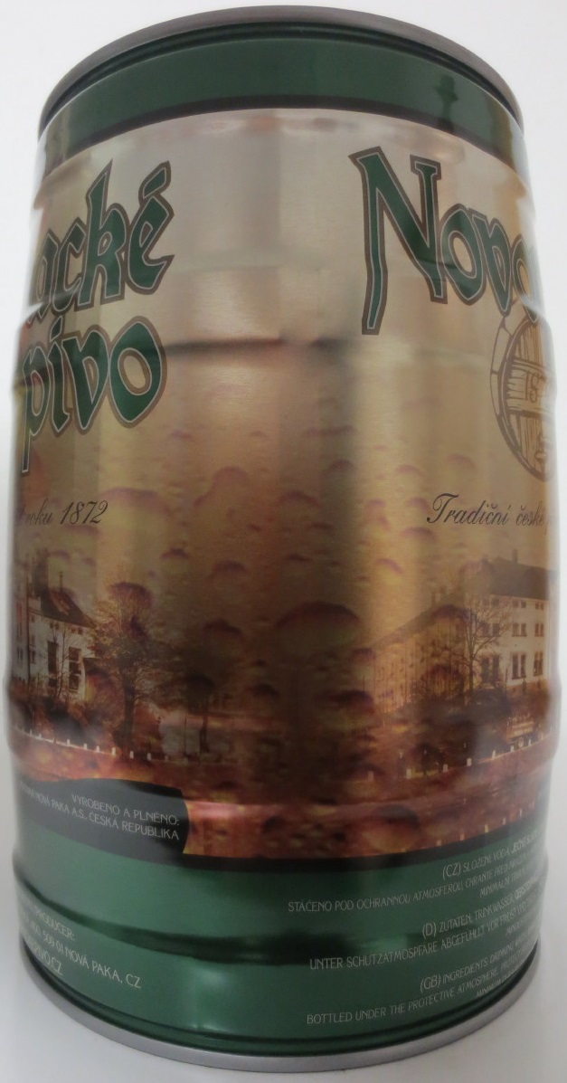 Novopacké pivo Tradiční české pivo od roku 1872 č.3