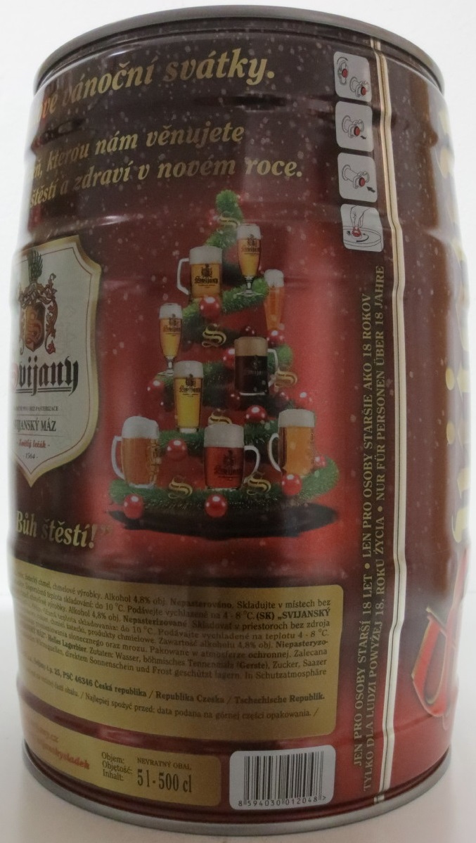 Svijany ŠŤASTNÉ A VESELÉ VÁNOČNÍ SVIJANSKÝ MÁZ