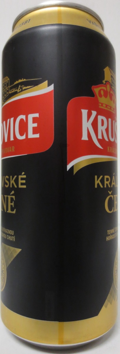 KRUŠOVICE KRÁLOVSKÝ PIVOVAR KRÁLOVSKÉ ČERNÉ (50cl) (B/O)