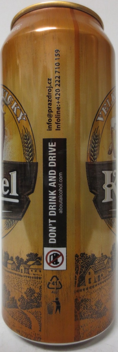 VELKOPOPOVICKÝ Kozel 1874 PREMIUM LAGER č.3 (50cl) (T/O)