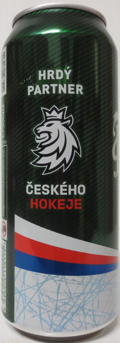 Pilsner Urquell HRDÝ PARTNER ČESKÉHO HOKEJE (50cl) (B/O) Nr.1