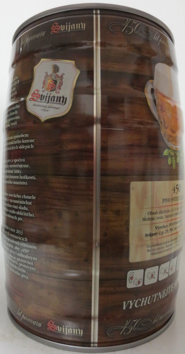 Svijany 450 - Premiový ležák - 1564 - č.2