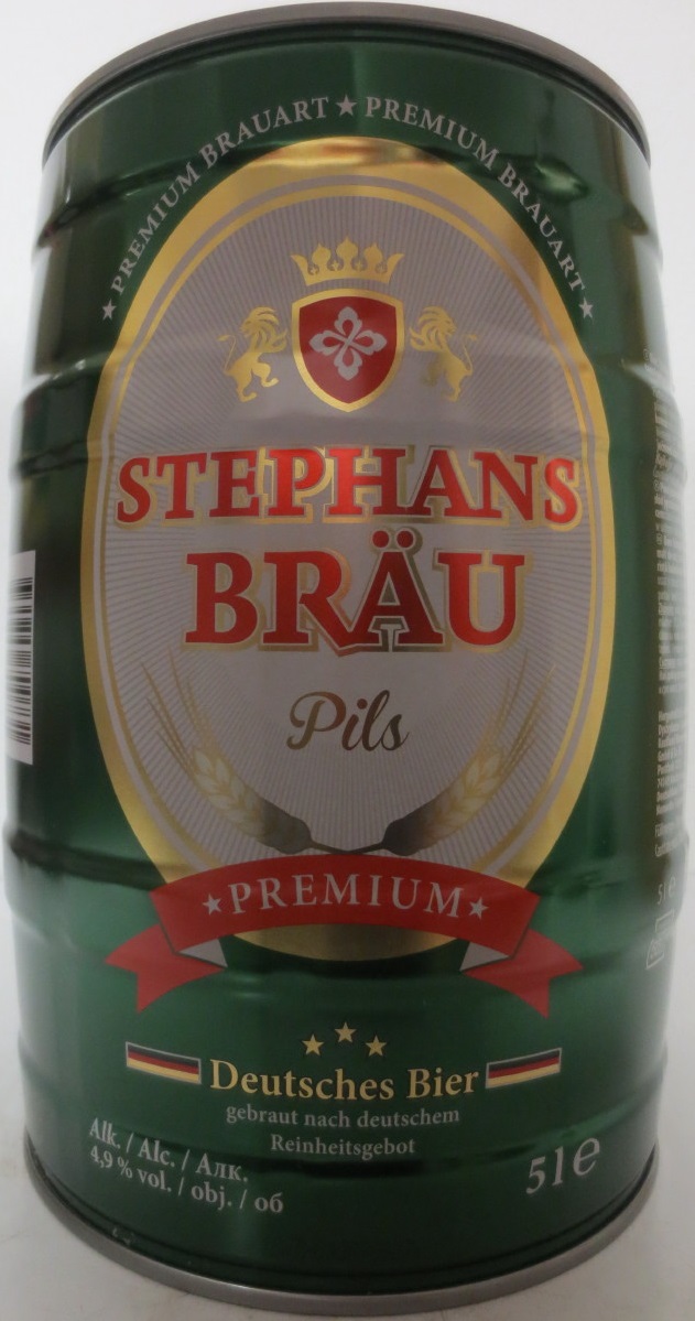 STEPHANS BRÄU Pils PREMIUM Deutsches Bier (5L) Nr.1