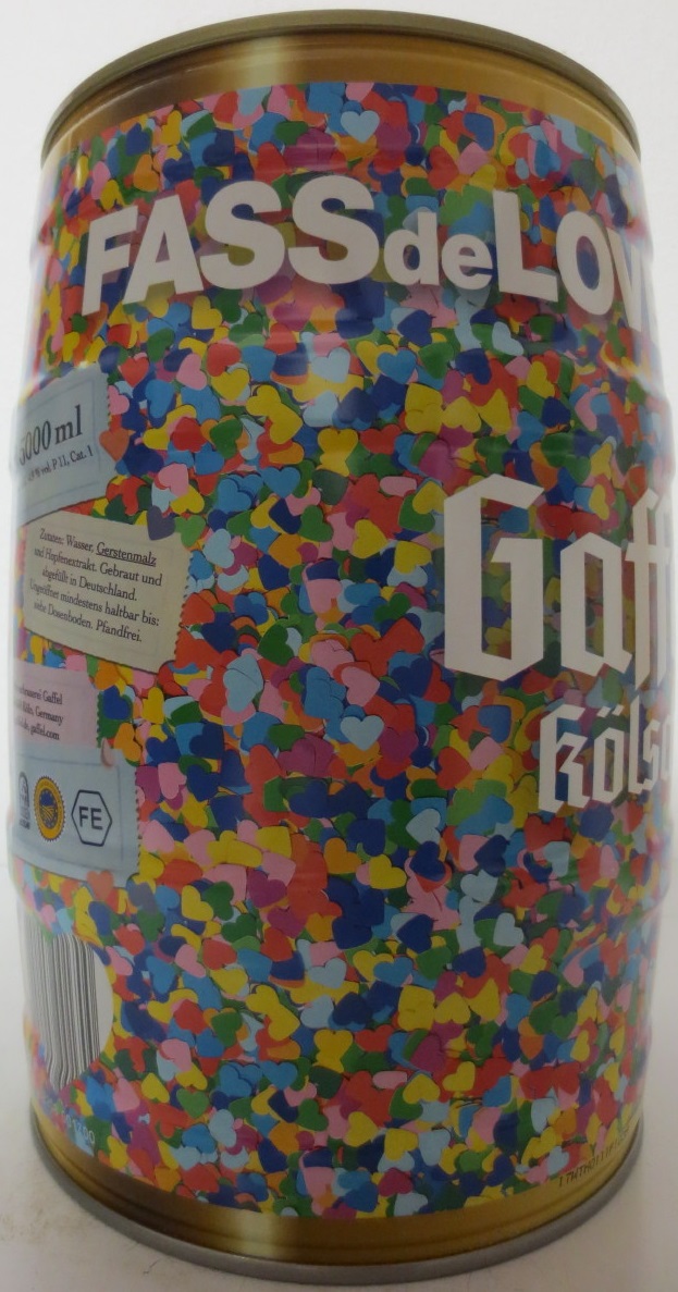 Gaffel kölsch FASSdeLOVEnd (5L) Nr.1